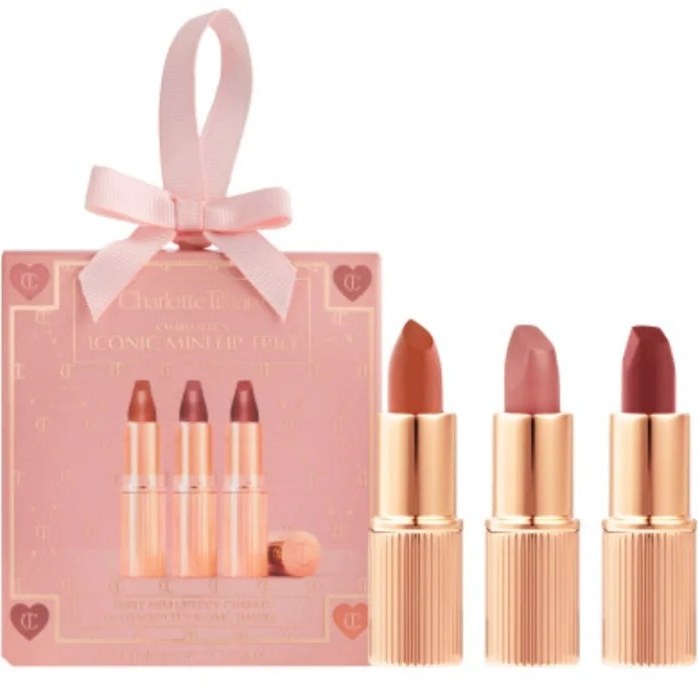 KitPytIhM-MEiNeY.jpg ست رژ لب مینی آیکونیک شارلوت تیلبری| Charlotte Tilbury iconic mini lip trio - Image 1