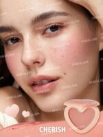 رژگونه قلبی شیگلم اصل کرمی Sheglam Cream Blush Palette - Image 2