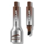 هاشور ابرو شیگلم اصل برس دار و زاویه دار sheglam Brow Fection Brush Dip
